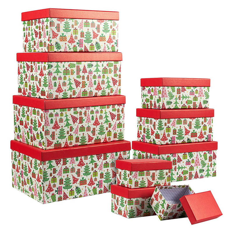 Новинка, Упаковка Бумажная коробка, Упаковка подарочной коробки, Коробка для упаковки шоколада, Рождественские упаковочные коробки